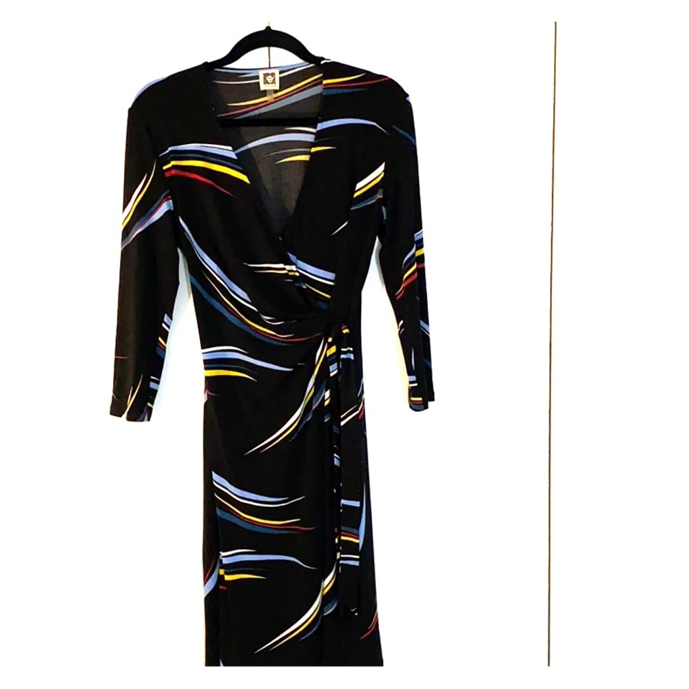 Faux wrap Anne Klein dress.